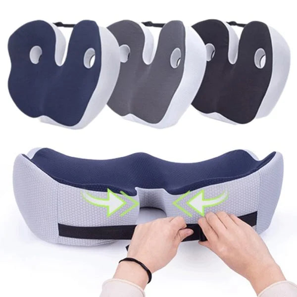 Verstelbaar Memory Foam Zitbeen Ontlastend Zitkussen