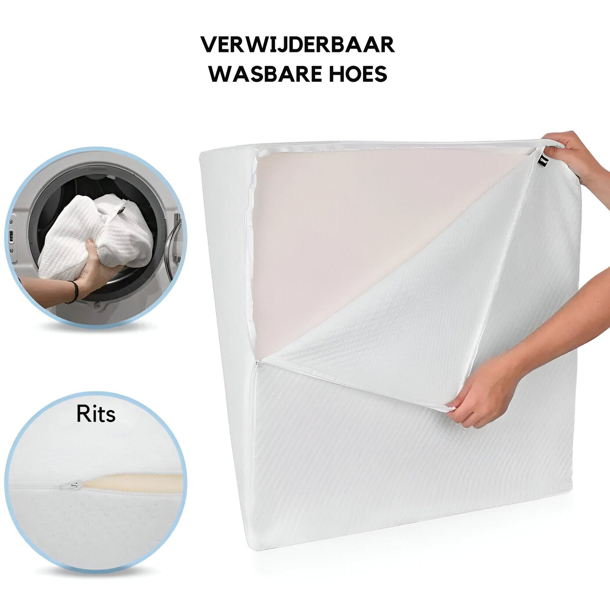 Bedkussen voor rechtop slapen
