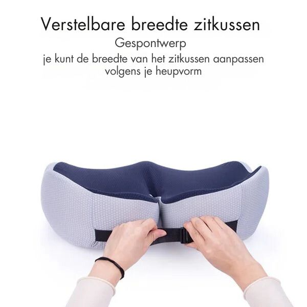 Verstelbaar Memory Foam Zitbeen Ontlastend Zitkussen